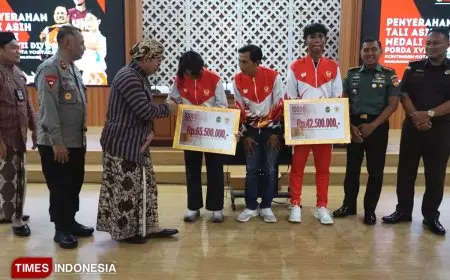 Pemkot Yogyakarta Kucurkan Rp6,1 Miliar untuk Atlet Porda DIY 2025, Ini Pesan Wali Kota Hasto