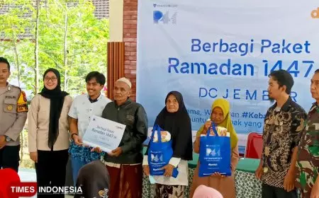 50 Warga Kranjingan Terima Penyaluran Zakat dari Kolaborasi Lintas Sektor