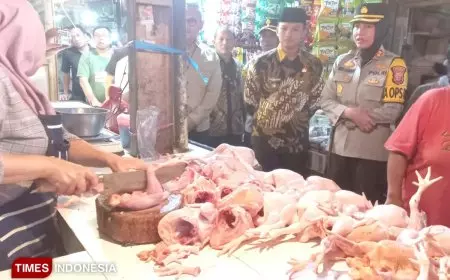 Jelang Lebaran 2026, Wabup dan Kapolres Majalengka Tinjau Pasar Tradisional