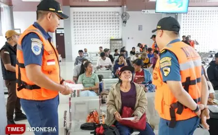 Dukung layanan Angkutan Lebaran 2026, KSOP dan Kejari Sumba Timur Optimalkan SIBERMAP