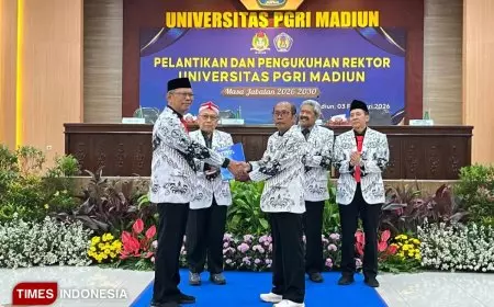 Rektor UNIPMA Resmi Dilantik Kembali, Targetkan Akreditasi Unggul 2027