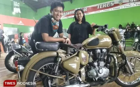 Biker Chopper Keder Tasikmalaya Kampanyekan Safety Riding di Eiger Bazar Ramadan