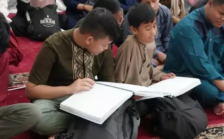 Ratusan Siswa SLB se-Bandung Raya Khatamkan Al-Qur’an Braille dalam Kegiatan Ramadan Inklusif