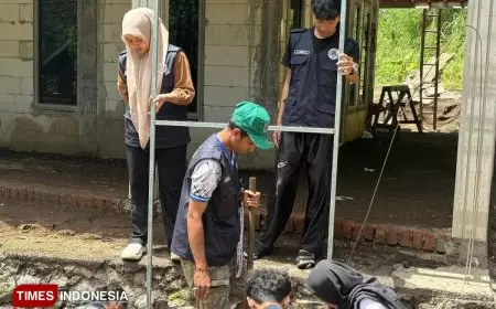 Aksi Nyata Mahasiswa KSM-T Unisma, Hadirkan Identitas Baru Musala Desa Wonoayu