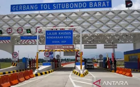 Tol Prosiwangi Situbondo Dibuka Gratis Saat Mudik Lebaran
