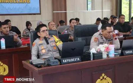 Tingkatkan Literasi Teknologi, Polresta Magelang Ikuti Pelatihan AI Ready ASEAN