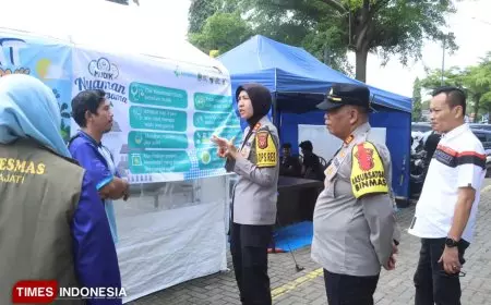Pastikan Mudik Aman, Kapolres Majalengka Cek Pos Operasi Ketupat Lodaya 2026