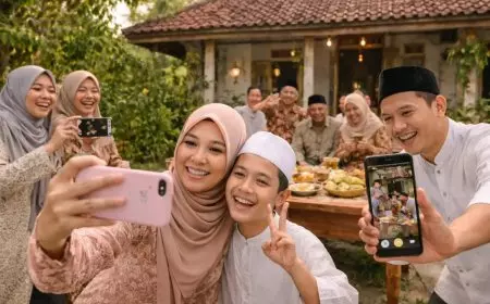 Lebaran dan Media Sosial di Majalengka: Dari Silaturahmi ke Konten