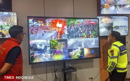 CCTV Command Center Pantau Rontek Gugah Sahur Pacitan, 22 Kamera Siaga Hingga Lebaran