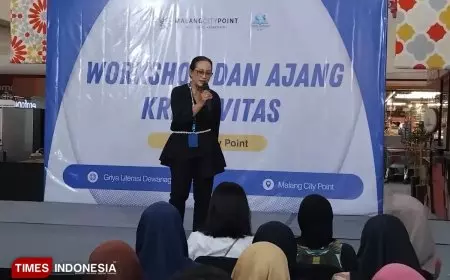 Workshop Literasi Keuangan di Malang, Ibu Rumah Tangga Diajak Menabung Emas