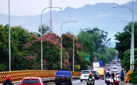 Arus Mudik Lebaran 2026 Mulai Terlihat di Cianjur, Roda Dua Dominasi Perbatasan