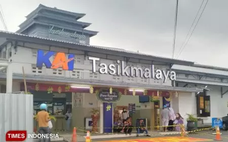 Stasiun Tasikmalaya Jadi Stasiun Tersibuk Ketiga pada Angkutan Lebaran 2026