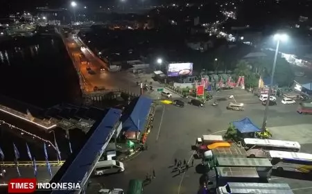 Satlantas Polresta Banyuwangi All-Out Amankan Jalur Mudik di Kawasan Pelabuhan