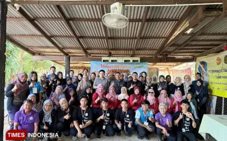 Eksplorasi Kuliner Tradisional Thailand: Studi Pembuatan Khai Khorp oleh Mahasiswa KSM-T FK UNISMA
