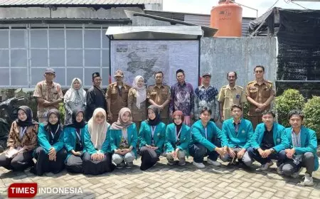 KSM 57 UNISMA Resmikan Peta Desa Wedoro sebagai Sarana Informasi Wilayah bagi Masyarakat