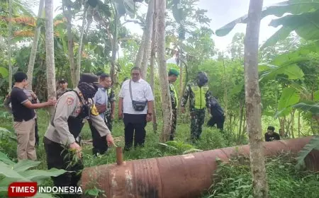Razia Aparat Gabungan, Kapolres Pacitan Ingatkan Risiko Besar Meriam Long Pendem