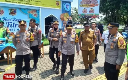 Pantau Arus Mudik, Kapolda Jabar Tinjau Langsung Rest Area KM 166 Tol Cipali Majalengka