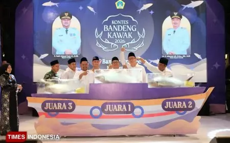 Fantastis! Bandeng 19 Kilogram Menangi Kontes Bandeng Gresik, Cetak Rekor Baru