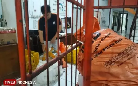 Sepekan Jelang Lebaran, Pengiriman Paket di Kantor Pos Tasikmalaya Melonjak Drastis