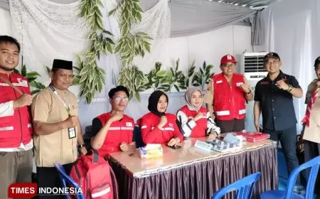 Pengurus PMI Jateng Berkunjung ke Pos PMI Alun-Alun Banjarnegara