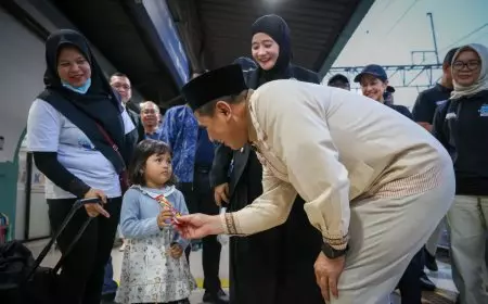 Wagub Jateng Tutup Mudik Gratis 2026, 640 Pemudik Berangkat dari Pasar Senen