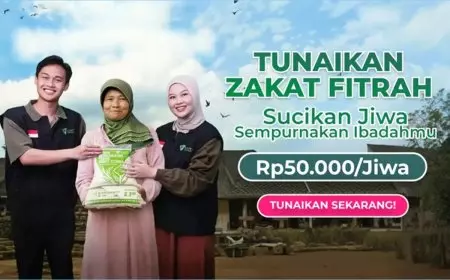 Tunaikan Zakat Fitrah di Ramadan, Dompet Dhuafa Ajak Umat Raih Manfaat Spiritual dan Sosial