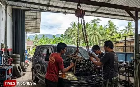Waspada Jalur JLS Pacitan, Mobil Pemudik Terpaksa Overhaul Akibat Paksa Tanjakan