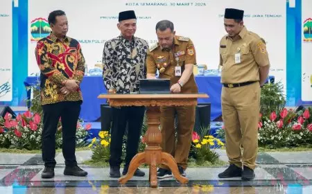 Pakta Integritas Serentak di Jateng, KPK Dorong Pencegahan Korupsi Berbasis Sistem