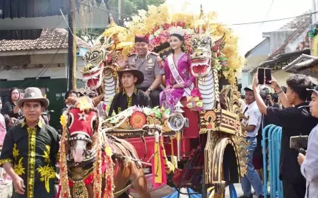 Tak Sampai Watu Dodol, Puter Kayun Banyuwangi Tahun Ini Berputar di Kawasan Kota