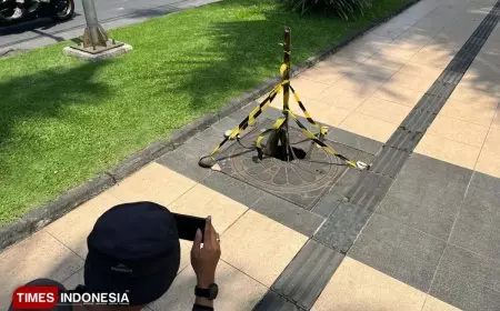 Pemkot Malang Dinilai Lamban Soal Kasus Lubang Drainase di Jalan Ijen