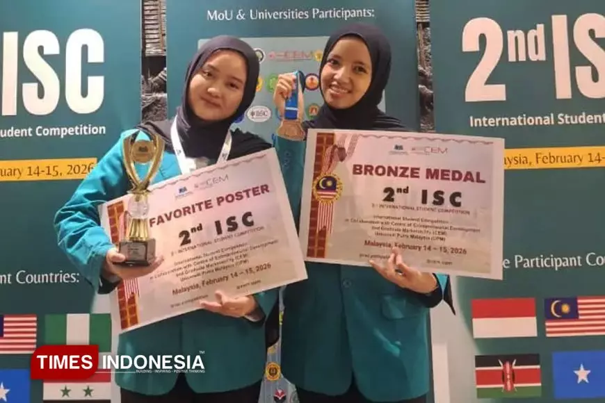 Mahasiswa FK UNISMA Raih Bronze Medal dan Favorite Poster pada 2nd International Students Competition 2026 di Malaysia