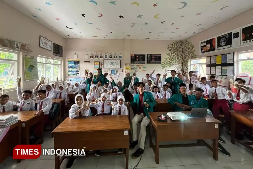 KSM-N 55 UNISMA Tanamkan Kesadaran Gizi Anak melalui Sosialisasi Manfaat Susu Sapi di SDN Tlogobodosari II Tlogosari