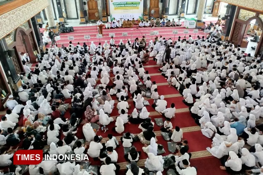 Seribu Anak Yatim Tersenyum di Ramadan, Gerakan Jombang Berinfaq Resmi Digulirkan