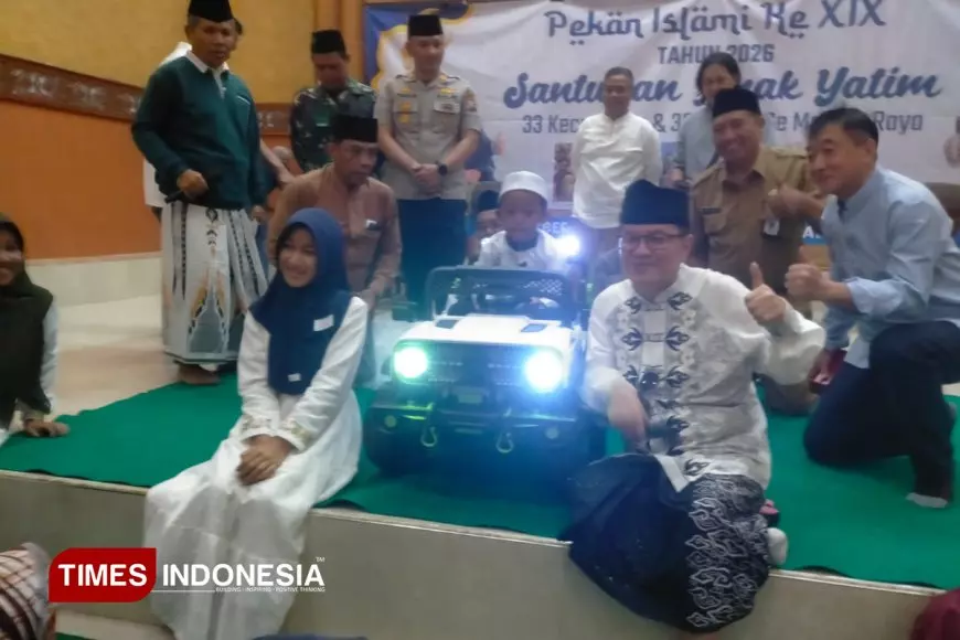 Mainan Edukasi Dibagikan dalam Pekan Islami PT ACA XIX, Ini Alasan Iwan Kurniawan