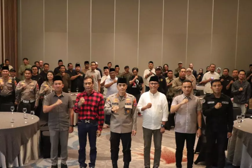 Polresta Banyuwangi Gandeng Media Jaga Kesejukan Informasi di Ramadan