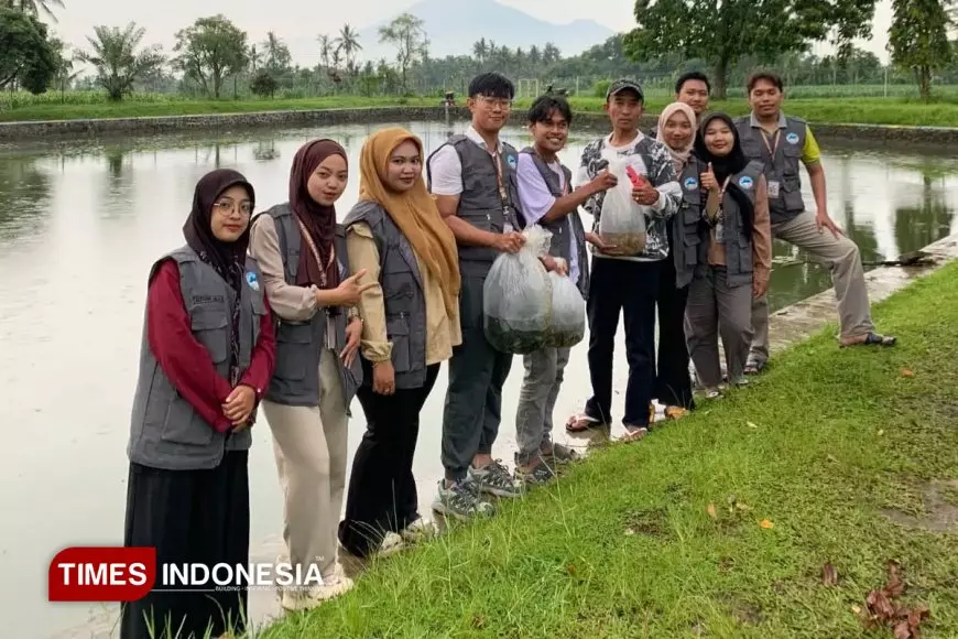 KSM-T UNISMA Tebar 1.100 Ekor Benih Ikan Nila untuk Ketahanan Ekosistem Berkelanjutan
