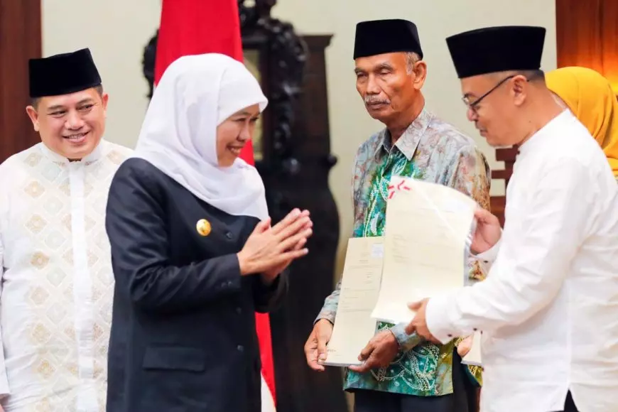Gandeng BPN Jatim, Khofifah Pastikan Legalitas Aset Pendidikan hingga Tempat Ibadah Aman