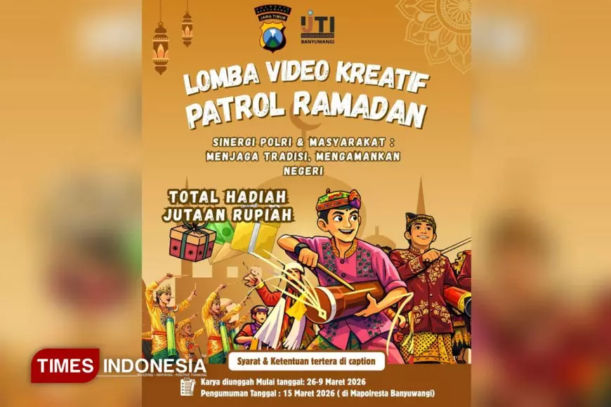 Lomba Video Kreatif Patrol Ramadan 2026 Polresta Banyuwangi: Kirim Karya Terbaikmu