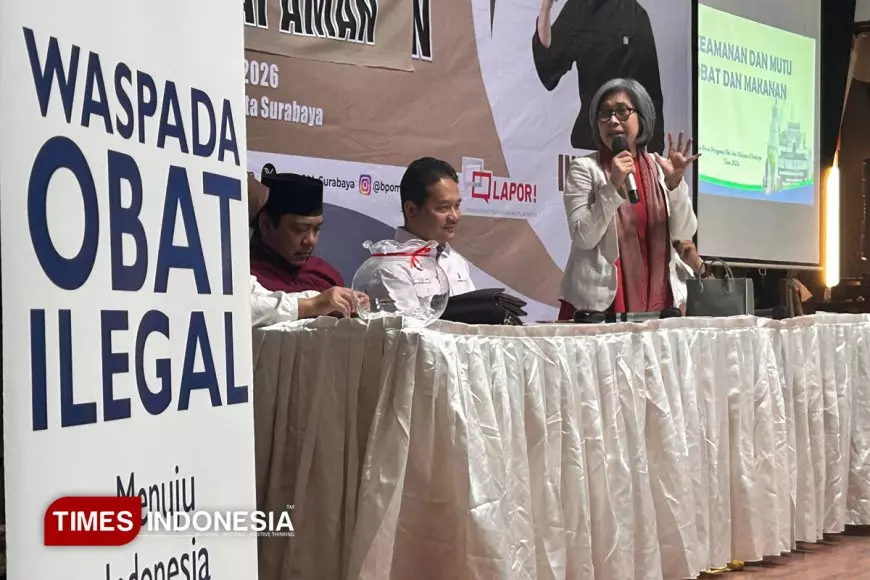 Anggota DPR Indah Kurnia dan BBPOM Surabaya Edukasi Sadar Pangan Aman
