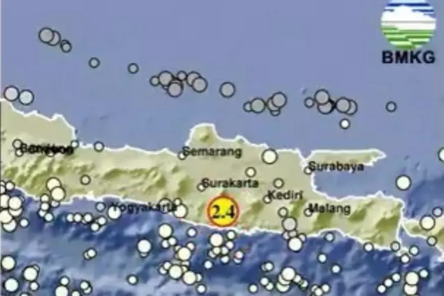 Gempa M 2,4 Guncang Timur Laut Pacitan, Warga Donorojo Rasakan Getaran Usai Sahur