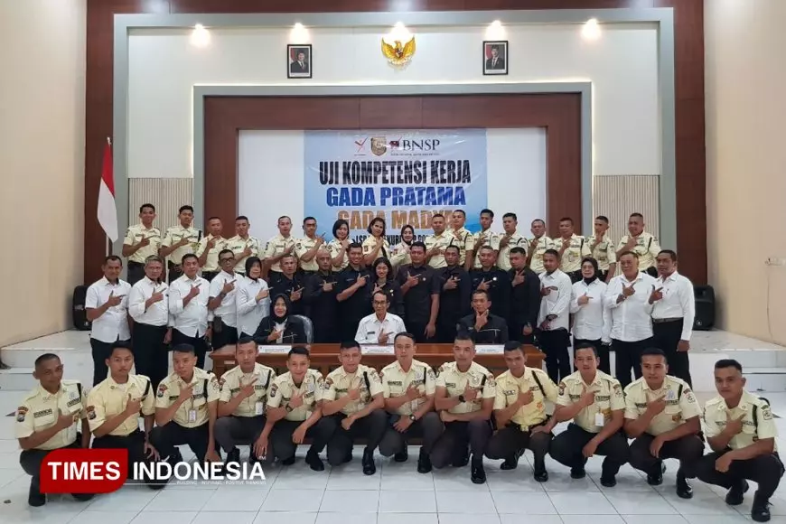 Naik Kelas, 78 Satpam di Jawa Timur Ikuti Uji Kompetensi LSP P2 Sekuriti PP Polri di BLK Singosari