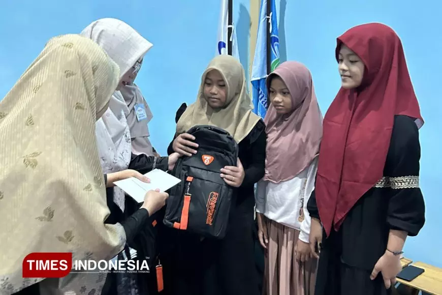 Momentum Ramadan, 80 Anak Yatim dan Duafa di Gresik Terima Berkah Santunan