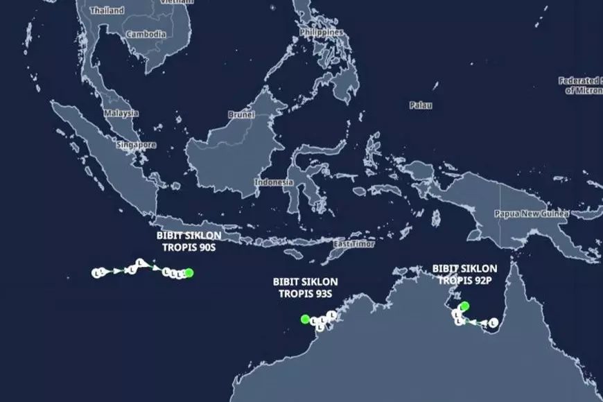 BMKG: Dua Bibit Siklon Tropis Berpotensi Tingkatkan Hujan di Banyak Wilayah