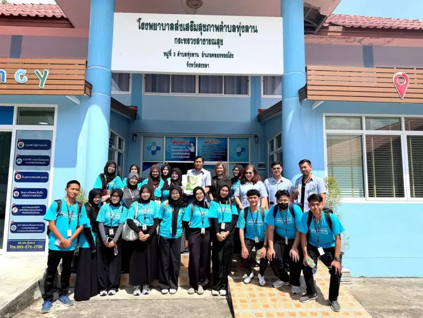 Mahasiswa FK UNISMA Pelajari Sistem Kesehatan Masyarakat di Distrik Khlong Hoi Khong