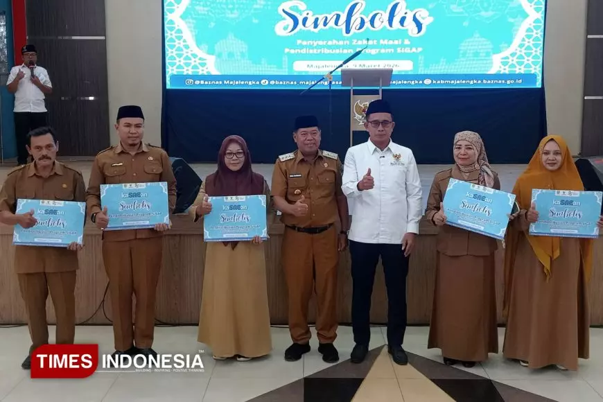 Baznas Majalengka Salurkan Zakat Mal dan Program SIGAP, 300 Sekolah Terima Manfaat