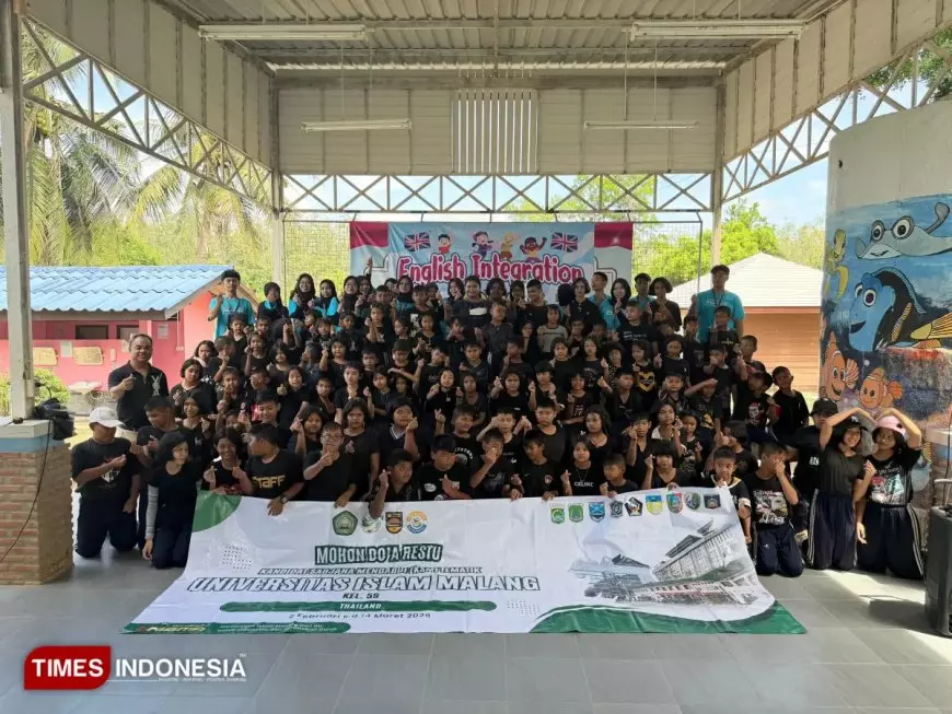 English Camp KSM Internasional UNISMA di Hat Yai, Thailand Bangun Kepercayaan Diri Anak