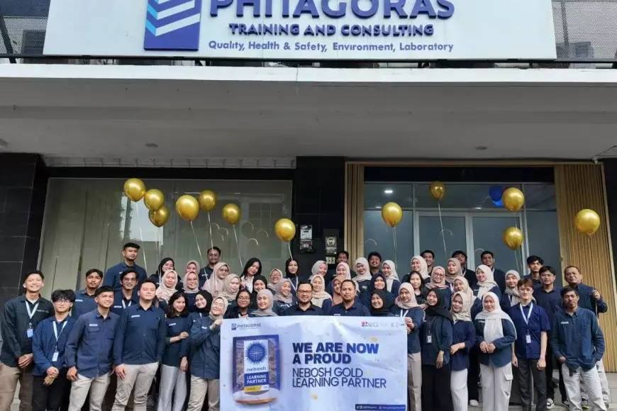 PT Phitagoras Global Duta Raih Status NEBOSH Gold Learning Partner