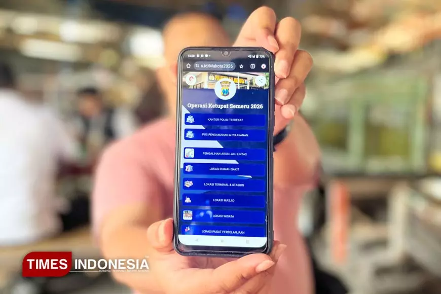 Polresta Malang Kota Luncurkan Microsite Informasi Mudik untuk Operasi Ketupat Semeru 2026