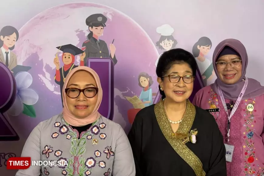 MenPPA Arifatul Choiri Fauzi Tegaskan Komitmen Kesetaraan Gender pada Forum Perempuan di Jakarta