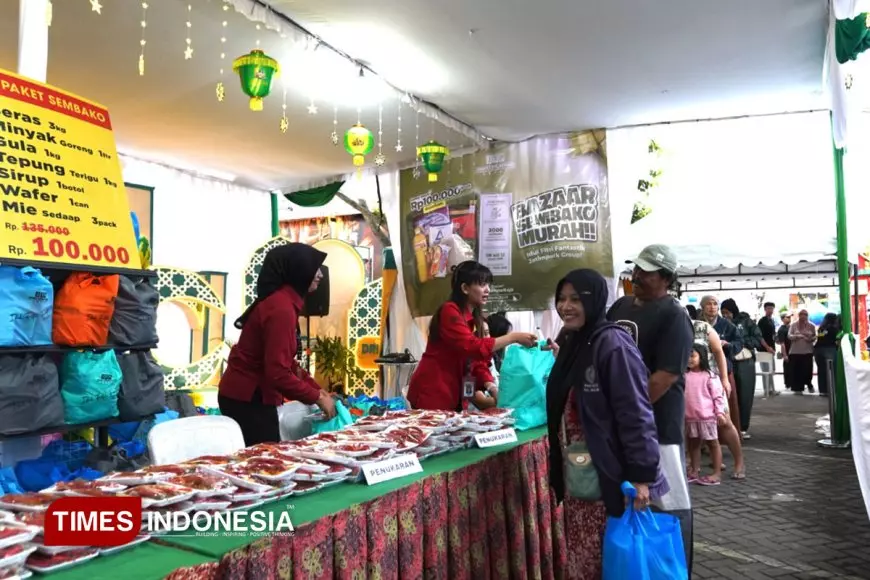 Pesona Idul Fitri di Kota Batu, Jatim Park Group Bagikan 3.000 Paket Sembako untuk Warga